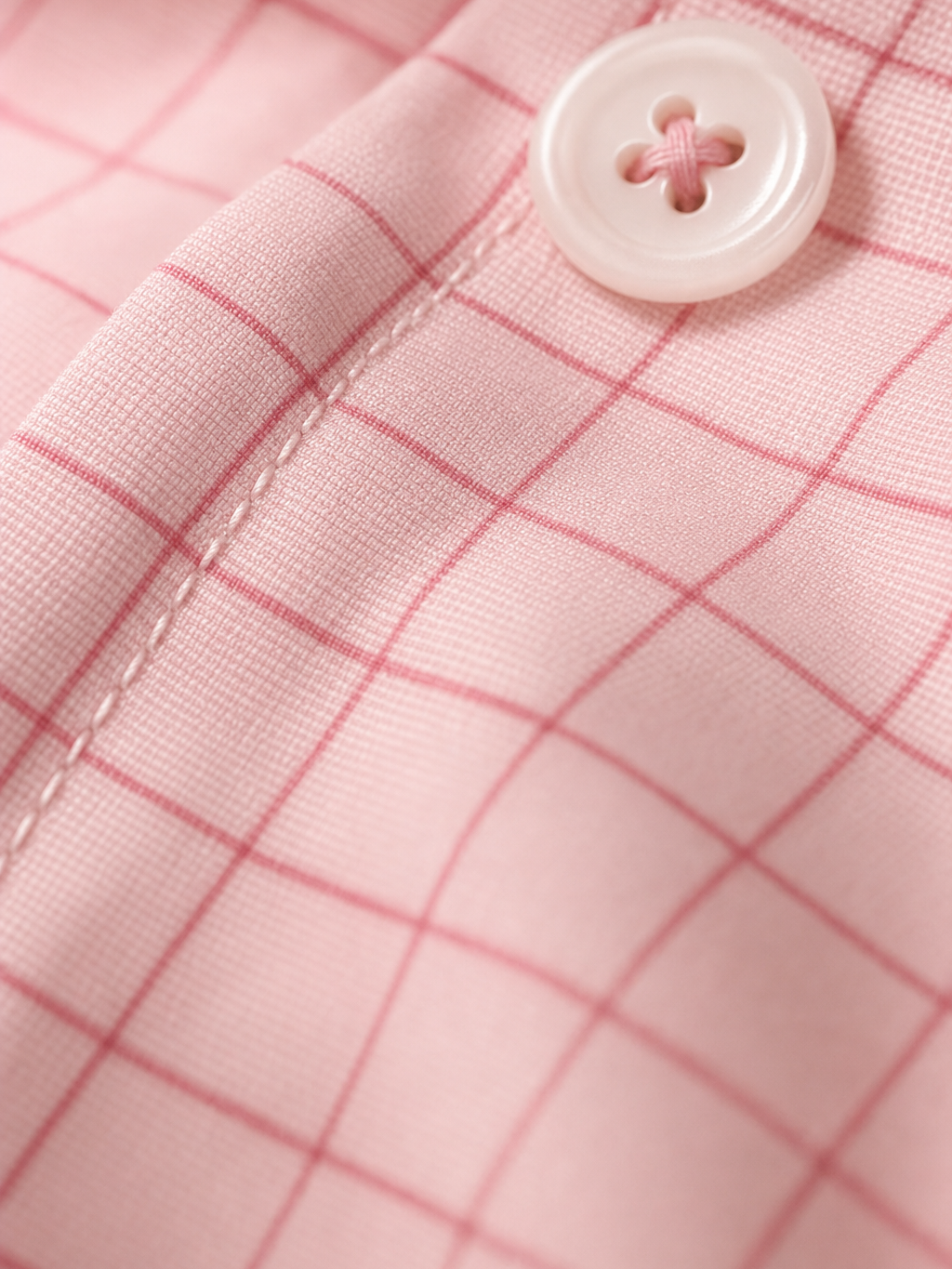 OFF SUPPLY EVERYDAY SHIRT IN PINK – close-up detail