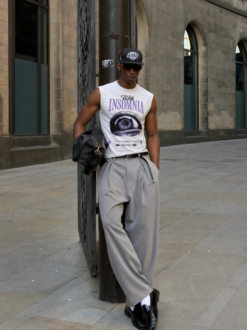 OFF SUPPLY INSOMNIA WHITE TANK – model front