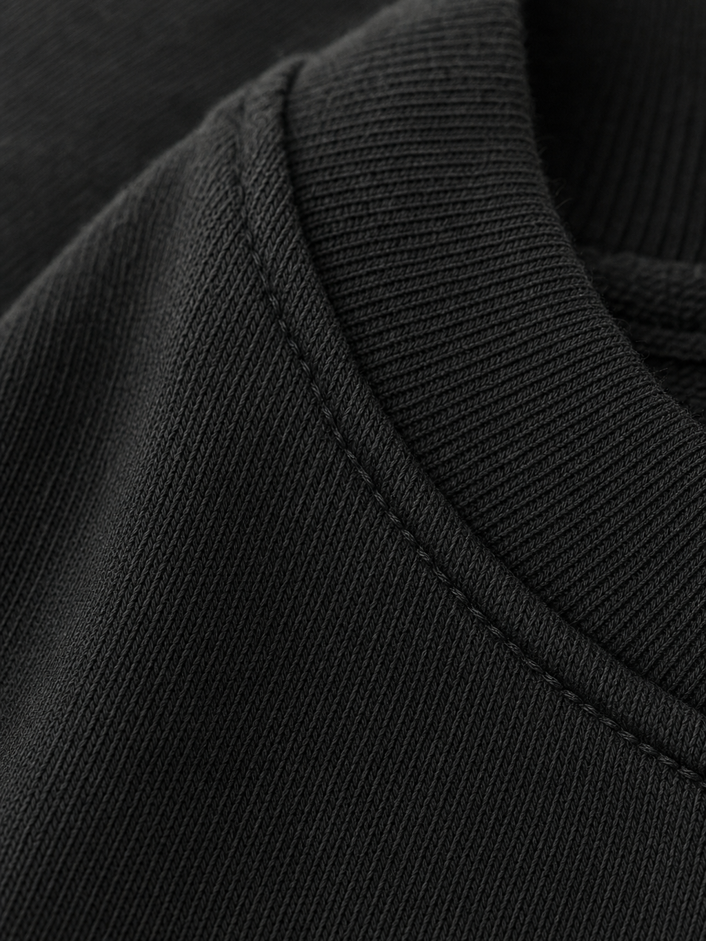 OFF SUPPLY MET YOUR MOM BLACK TANK – close-up detail
