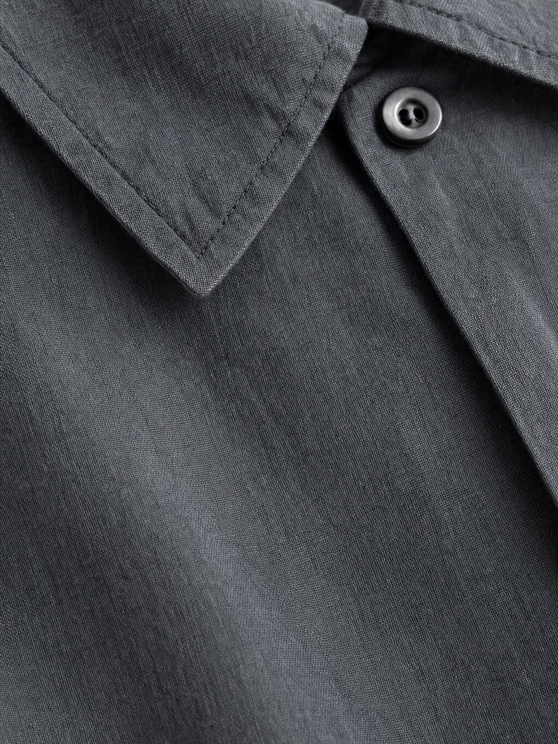 Off Supply Studio Faux layered Shirt Back – close-up detail