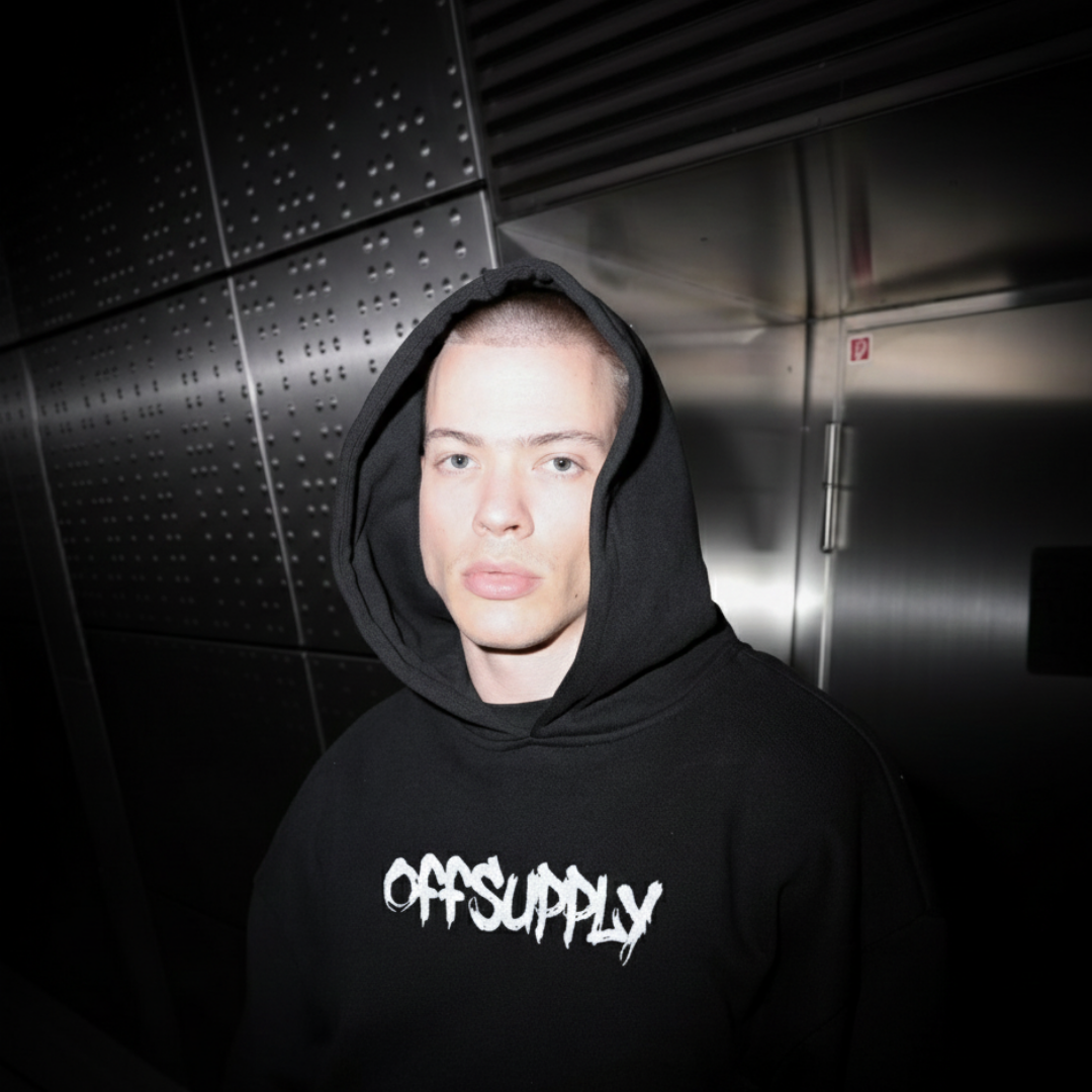 Off supply Club black Hoodie