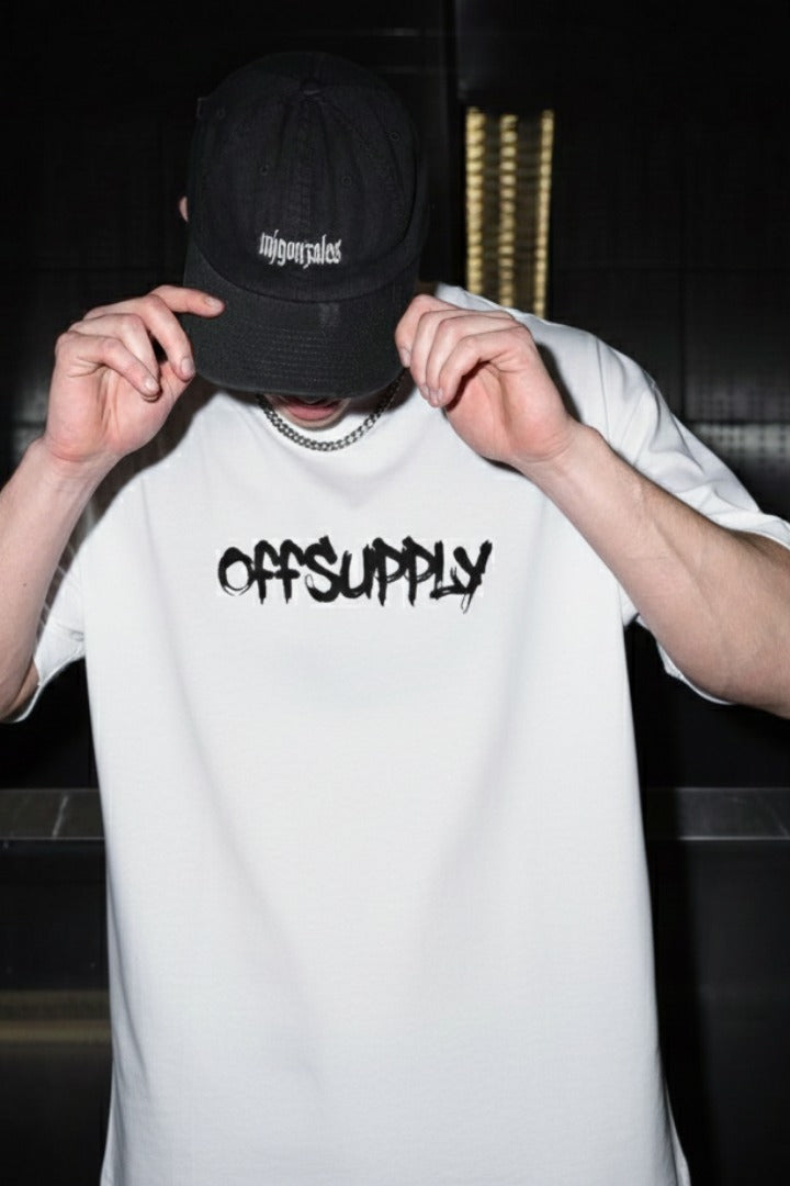 Off supply Club white t-shirt