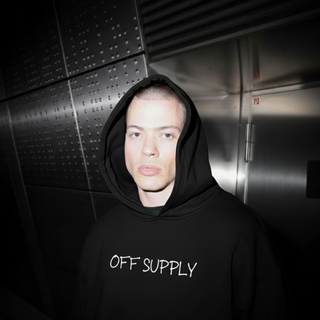 Off supply Core People Core Culture black hoodie