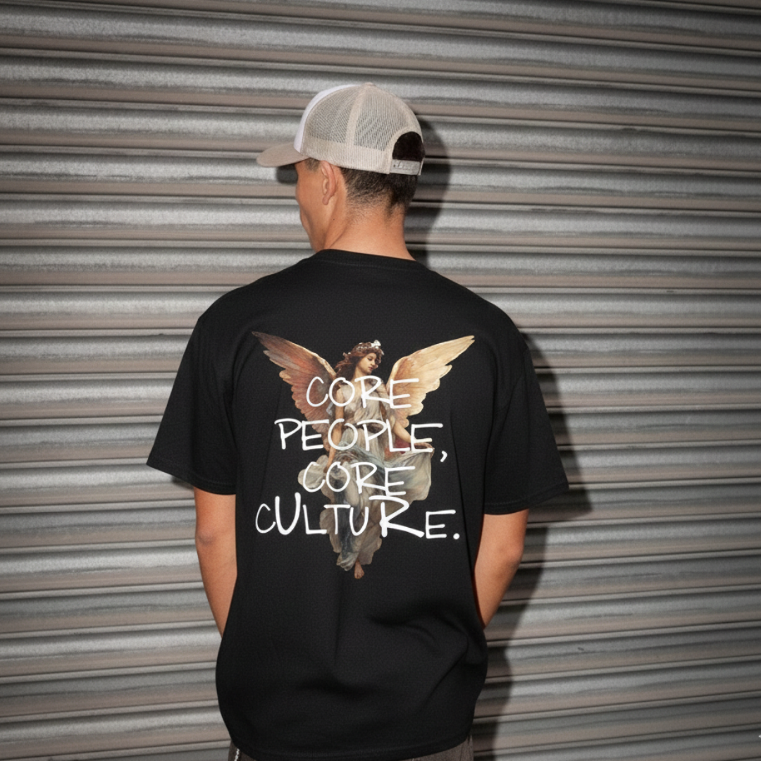 Off supply Core People Core Culture black T-shirt