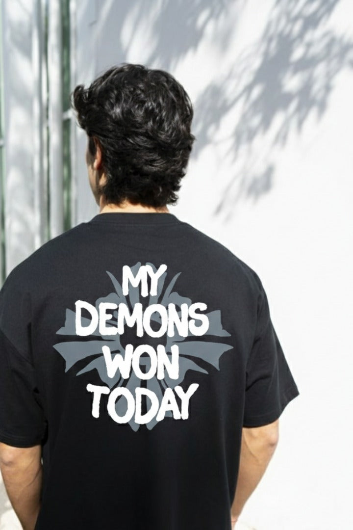 Off supply Demons Black T-shirt