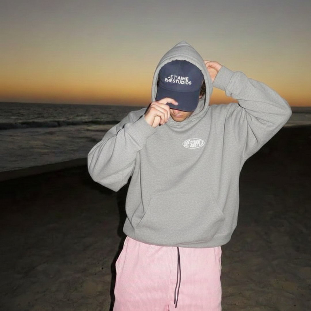 Off supply From First to last grey Hoodie