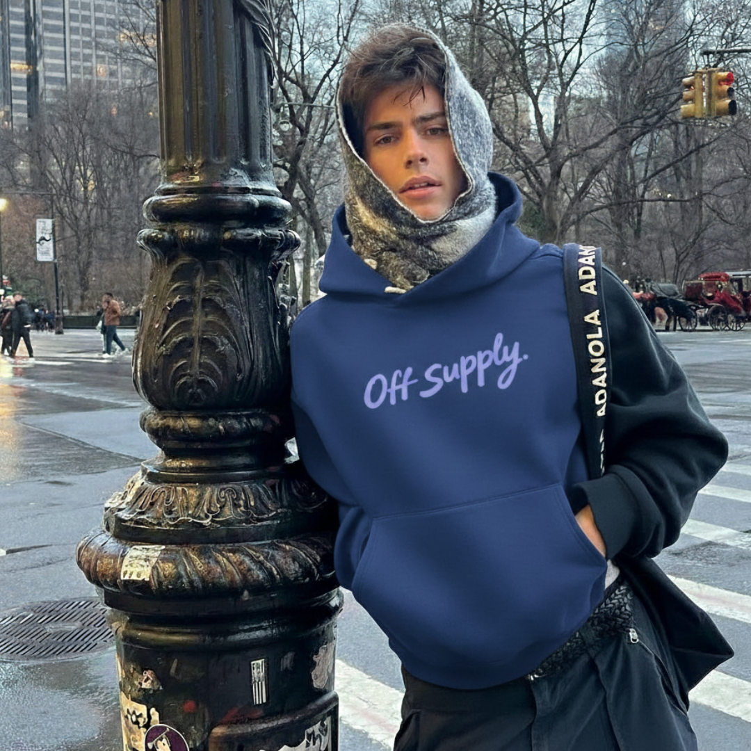 Off supply Met your Mom blue hoodie