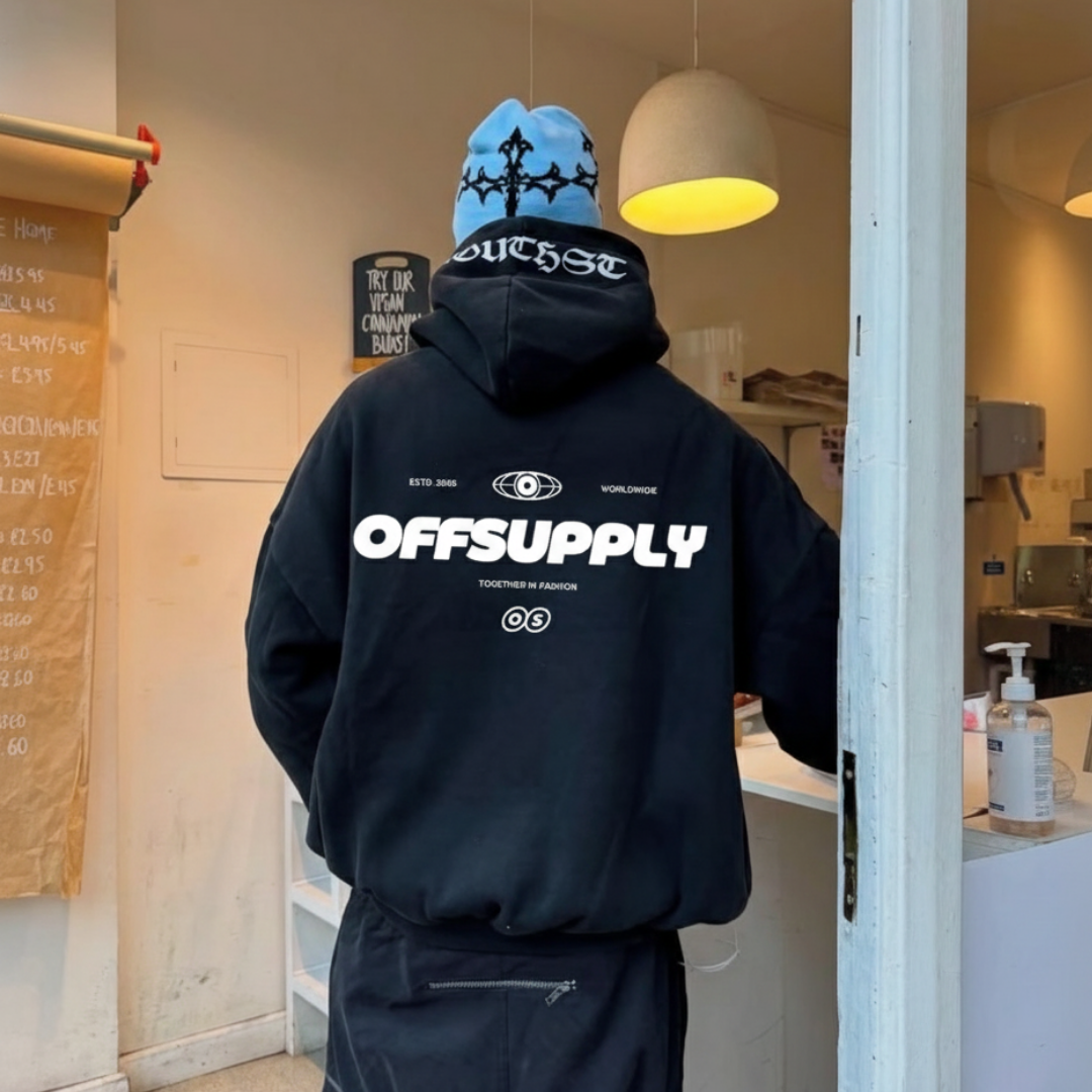 Off supply Together in Fashion black Hoodie