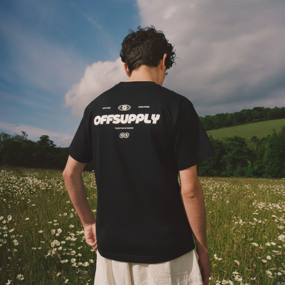 Off supply Together in Fashion black tshirt