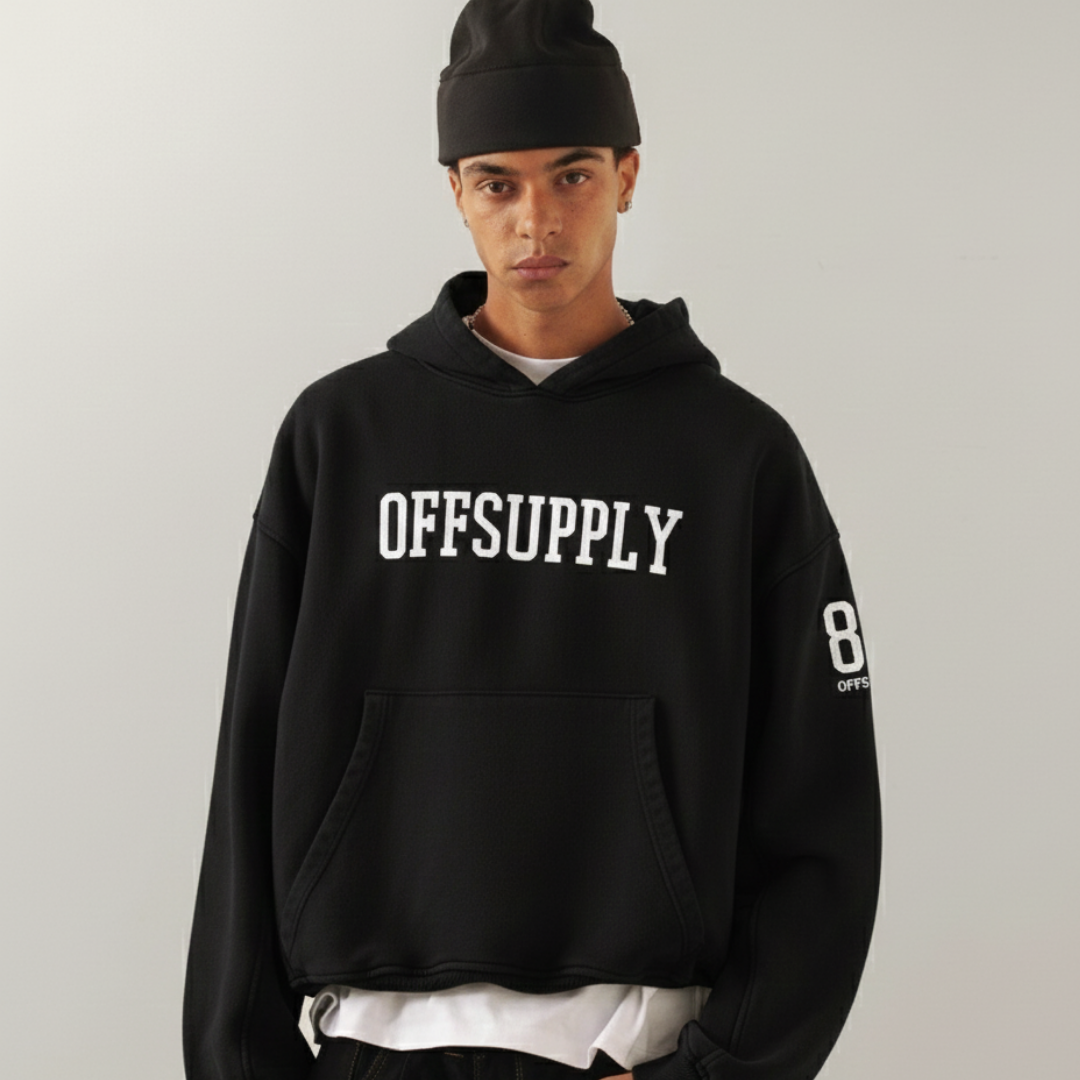 Off supply They come they go Black Hoodie