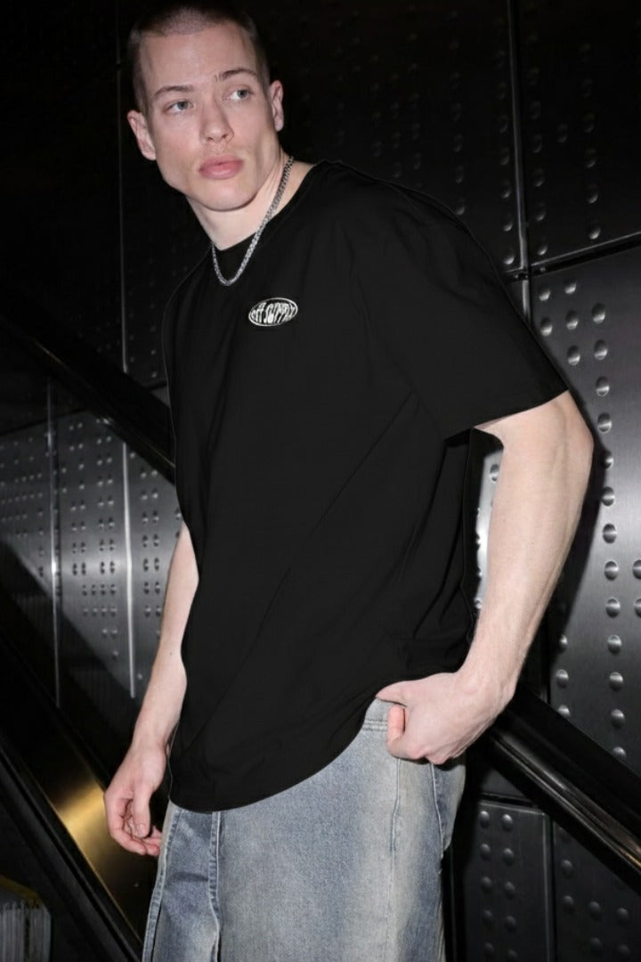 Off supply The crab black t-shirt