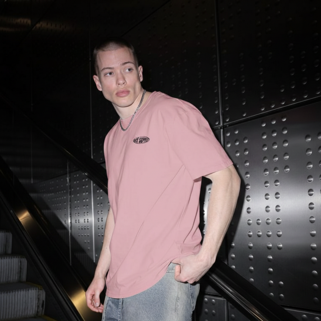 Off supply The crab pink t-shirt