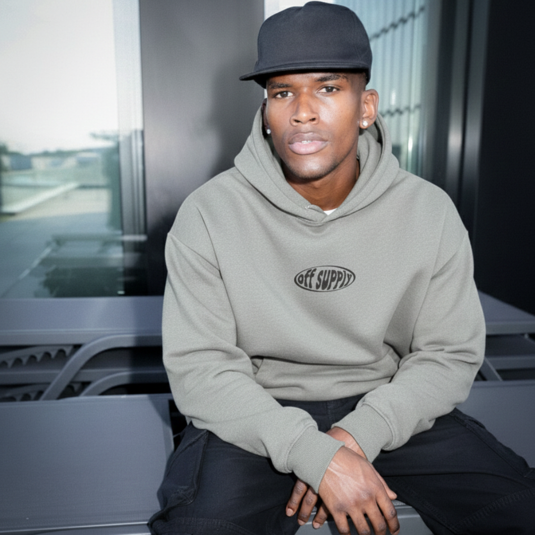 Off supply The crab grey Hoodie