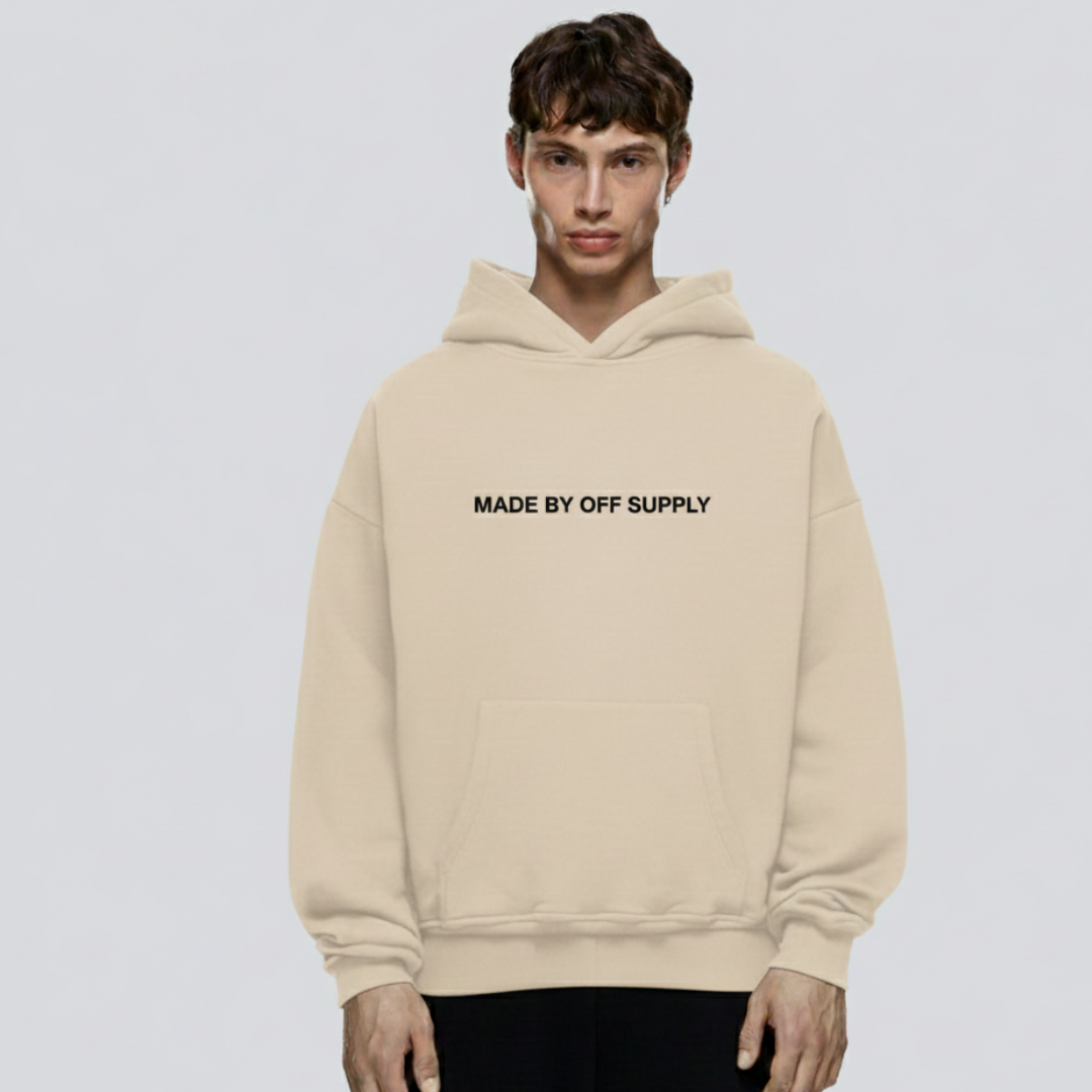 Off supply Tell her you love her beige Hoodie