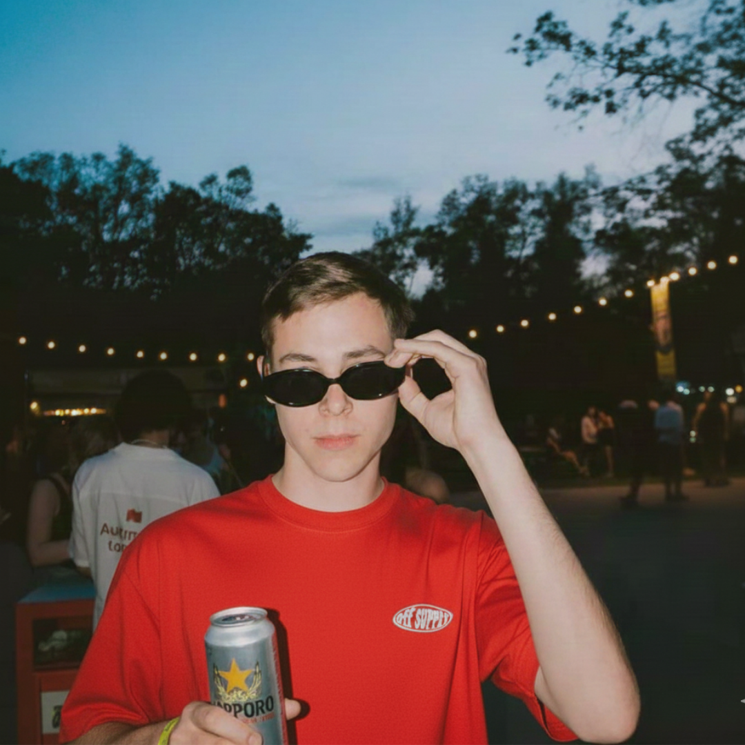 Off supply Pixel Warrior Red T-shirt