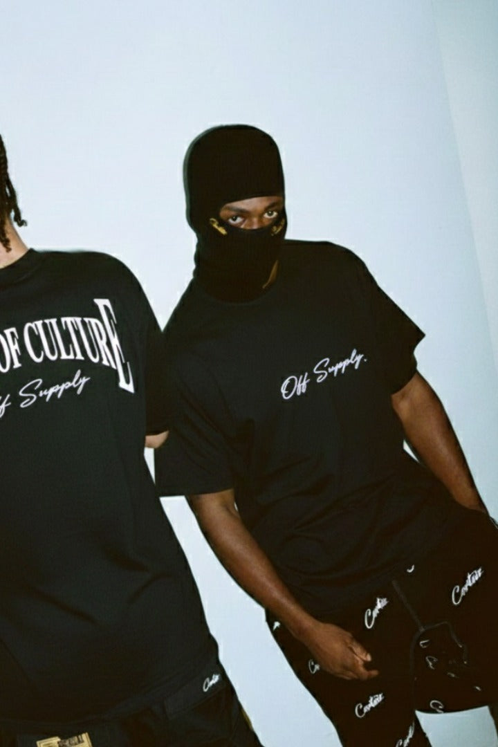 Off supply People of Culture Black t-shirt