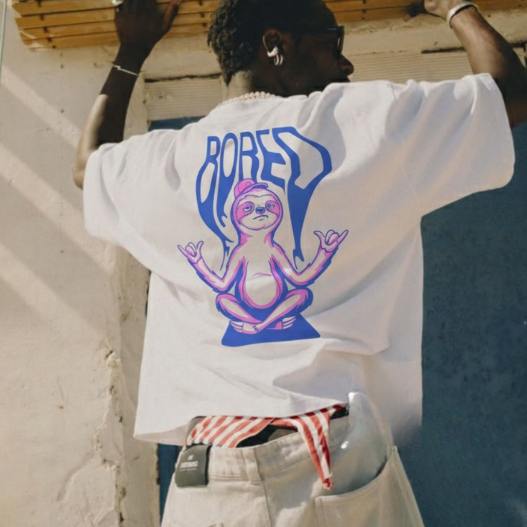 Off supply Bored white t-shirt