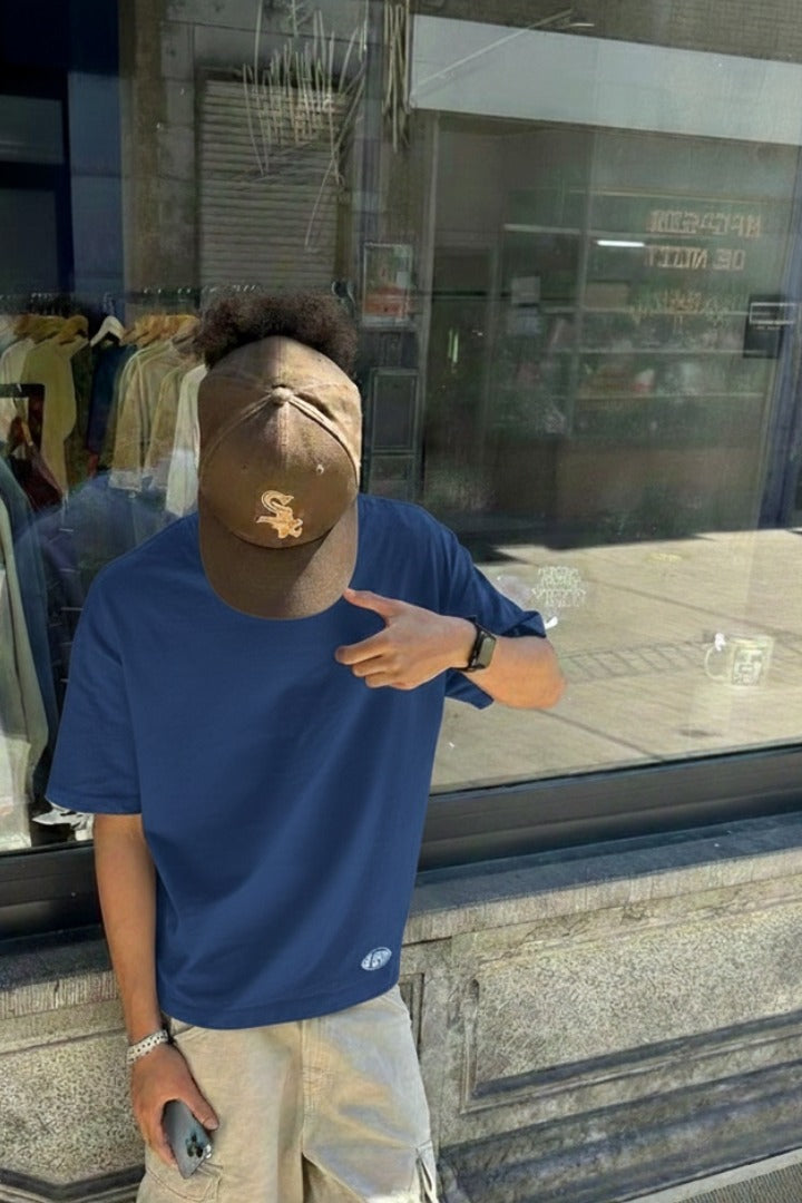 Off supply SOS Blue T-shirt