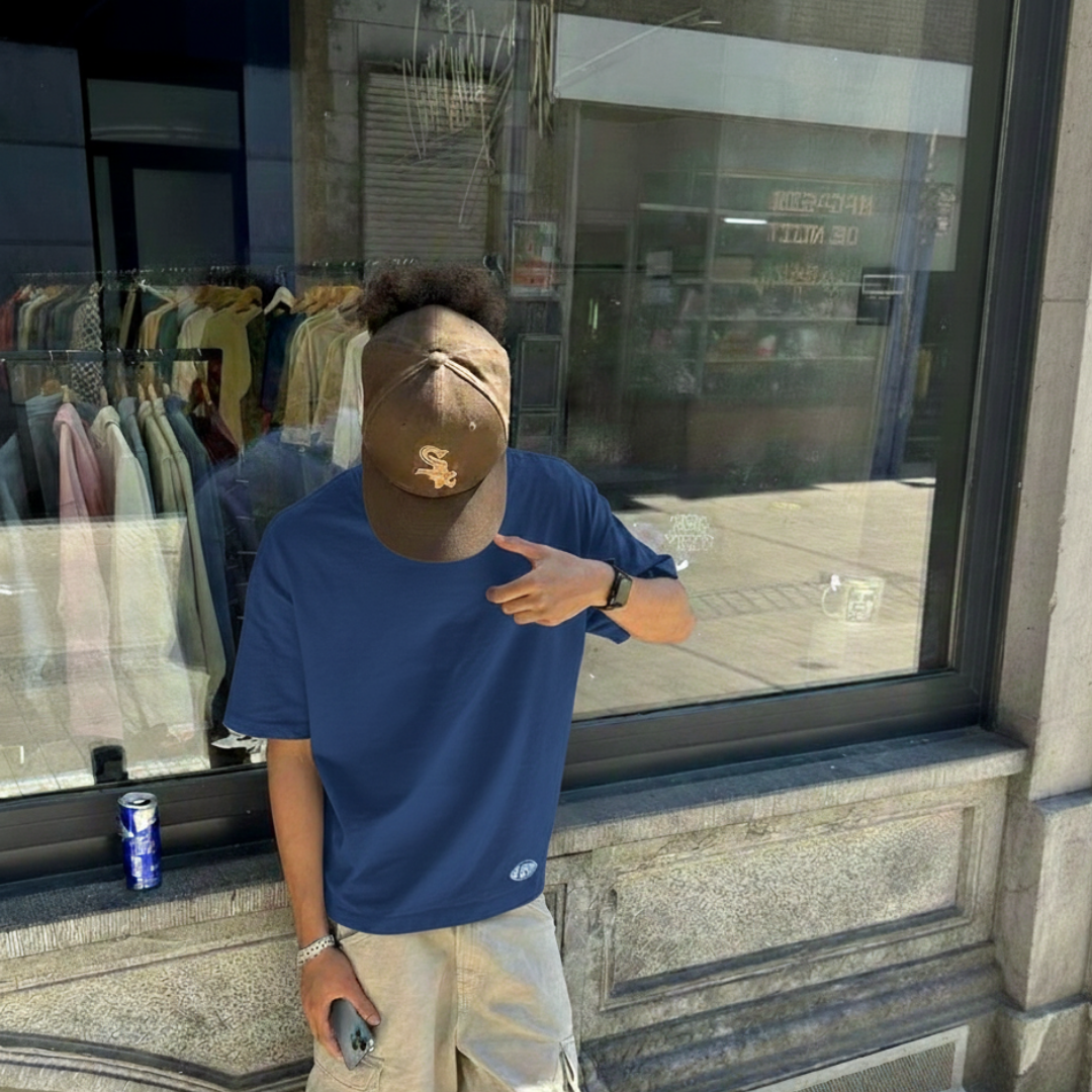 Off supply SOS Blue T-shirt