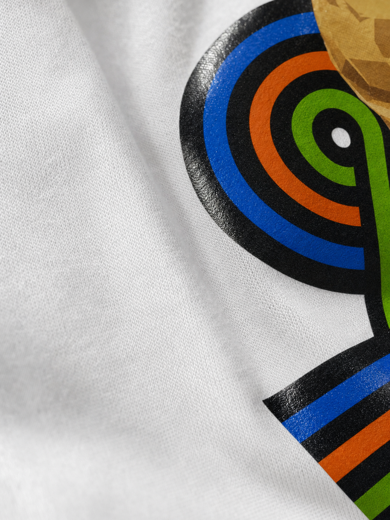 Off Supply FIFA 26 Legacy White T-Shirt – close-up detail