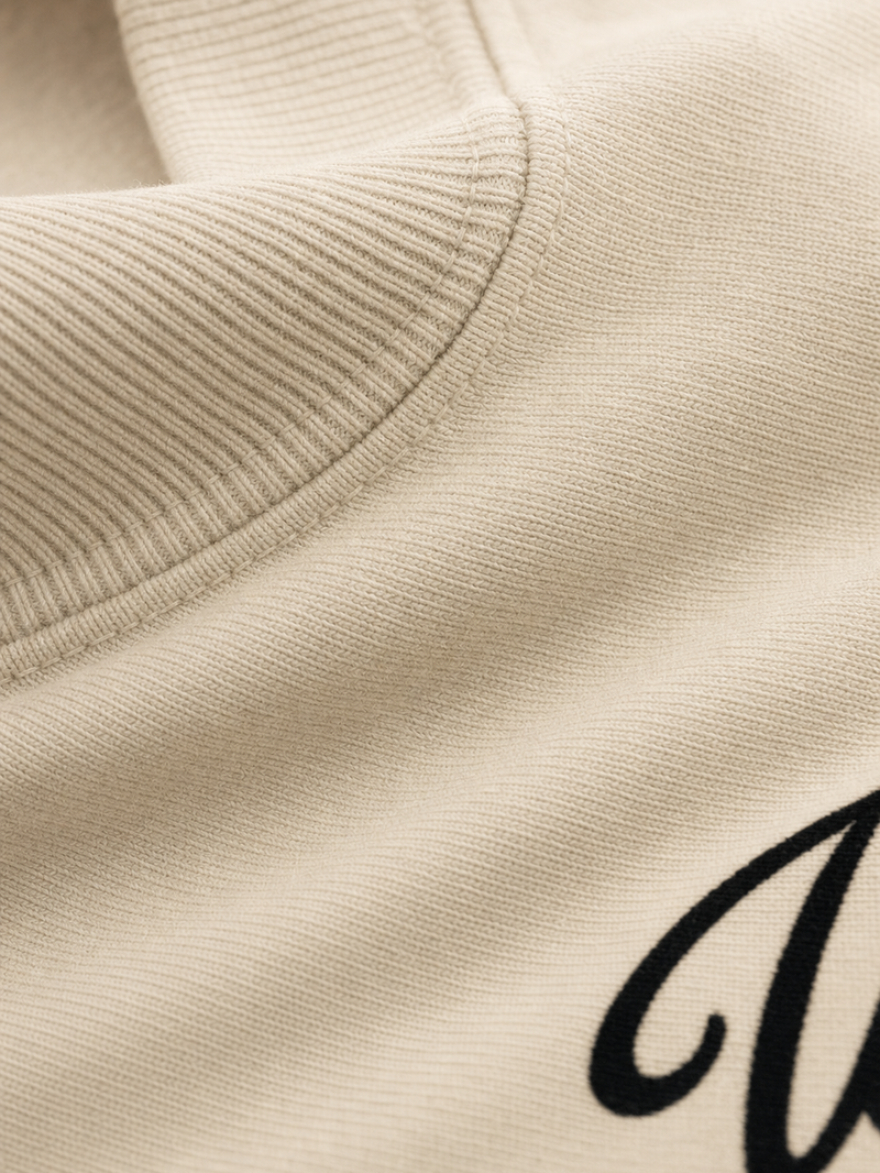 OFF SUPPLY INSOMNIA BEIGE TANK – close-up detail
