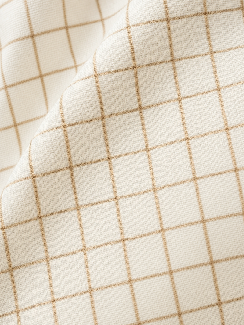 OFF SUPPLY EVERYDAY FLOWERS SHIRT IN IVORY – close-up detail