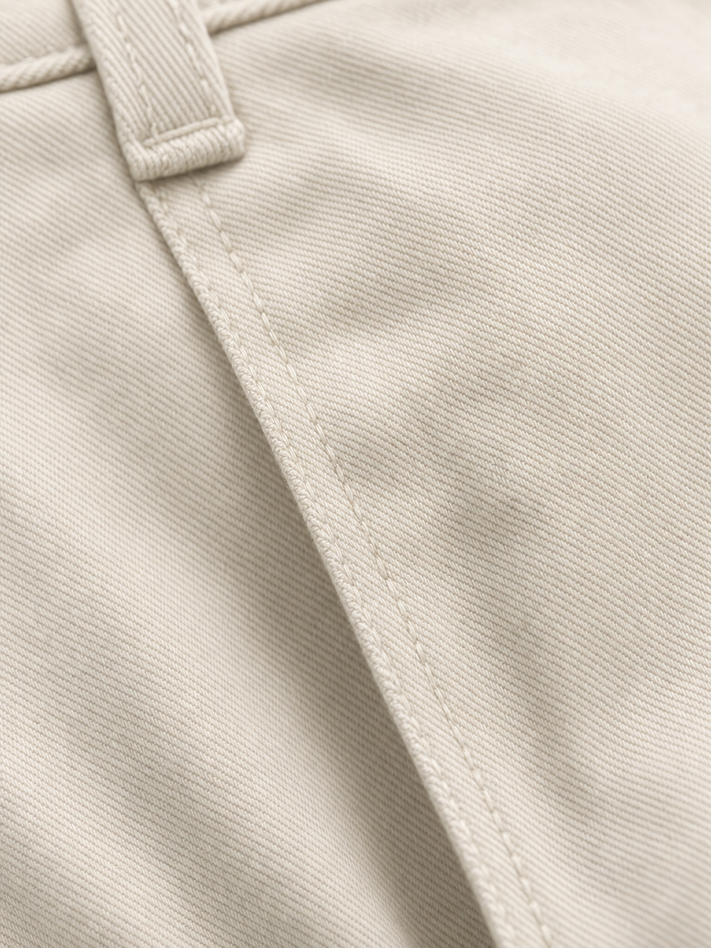 Off Supply Drift Ivory Pants – close-up detail