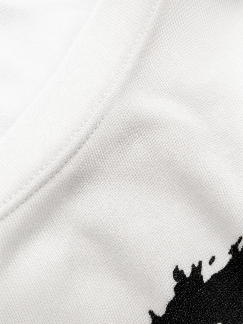 OFF SUPPLY CLUB WHITE TANK – close-up detail