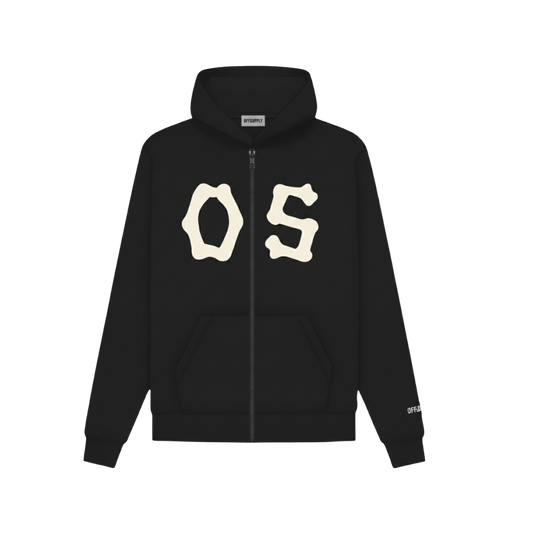 OFF SUPPLY ZIPPER BLACK