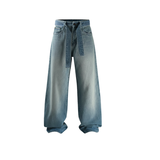 FADED BAGGY JEANS