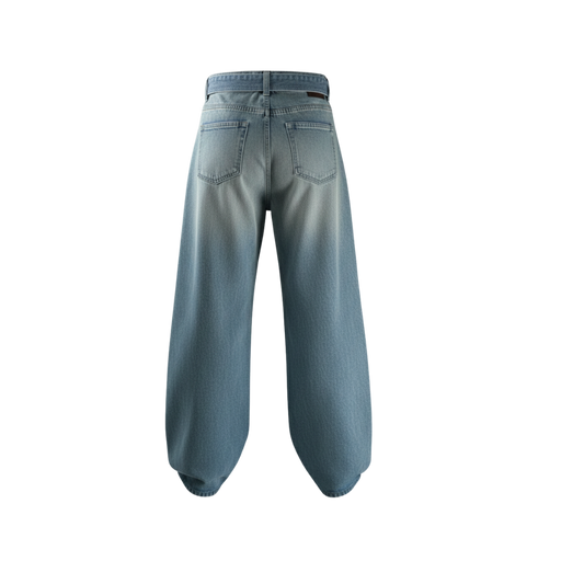 FADED BAGGY JEANS