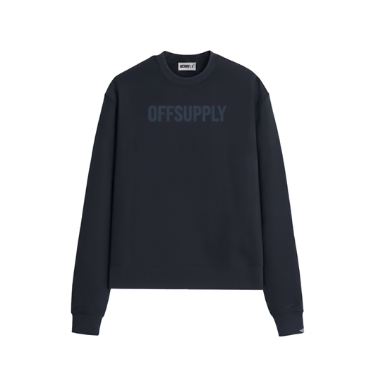 BASIC NAVY BLUE SWEATSHIRT