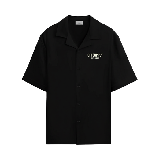 BLACK BOWLING SHIRT