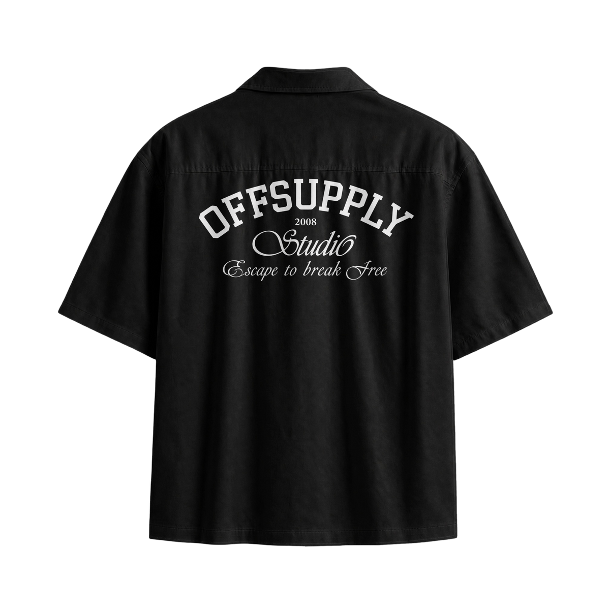 BLACK BOWLING SHIRT