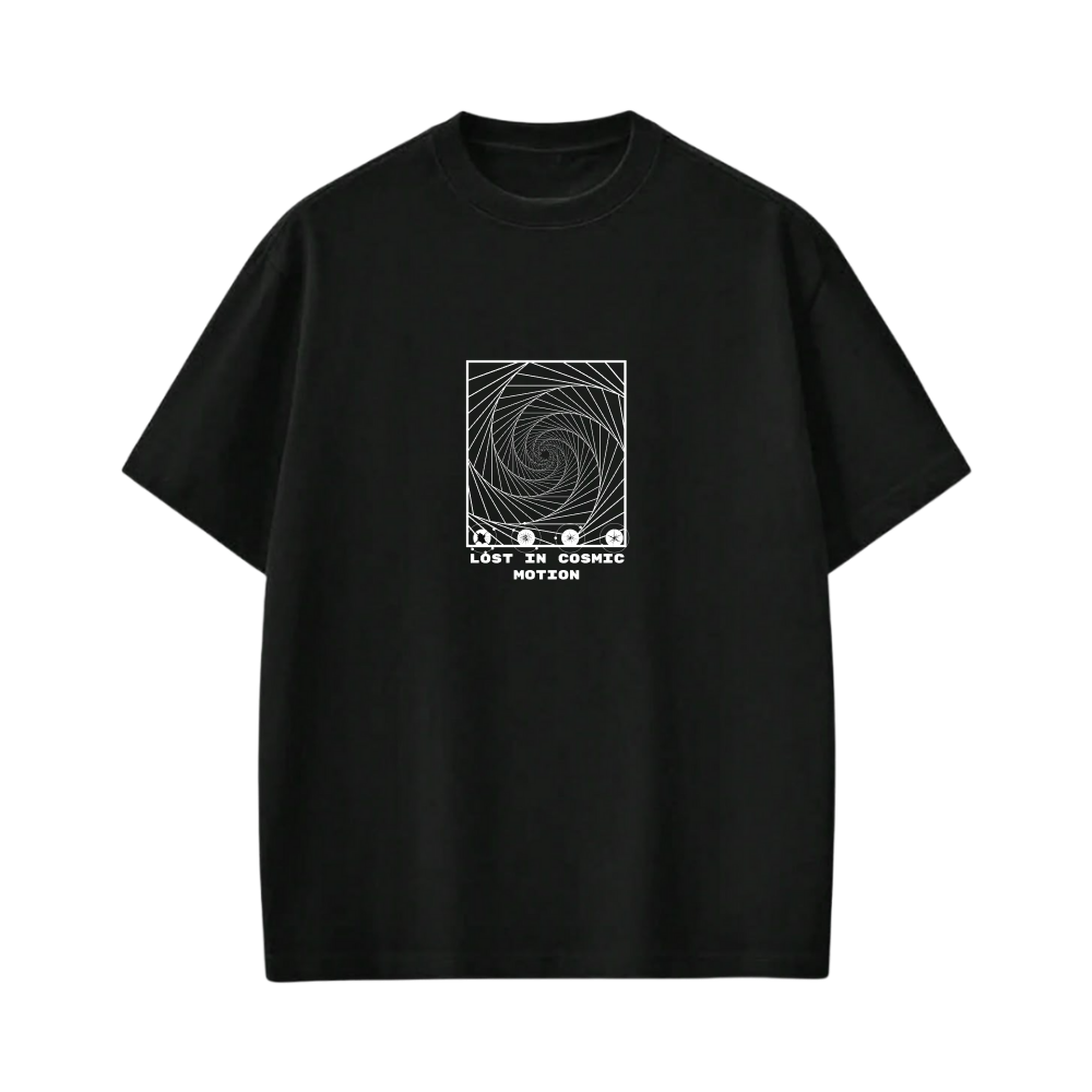 Off Supply Black hole T-shirt Black