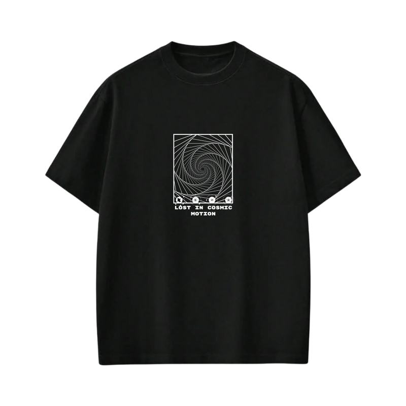 Off Supply Black hole T-shirt Black