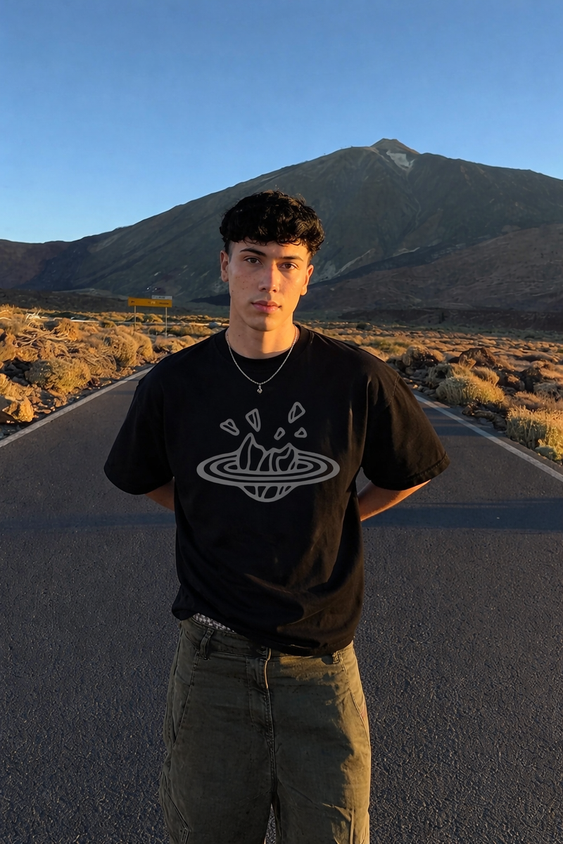 Off Supply Off-Axis Tee - Black