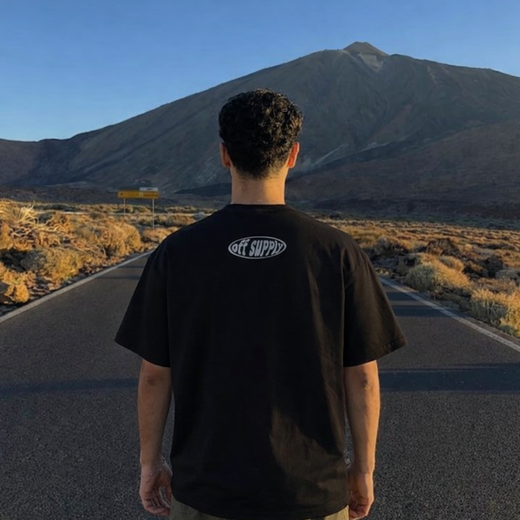 Off Supply Off-Axis Tee - Black