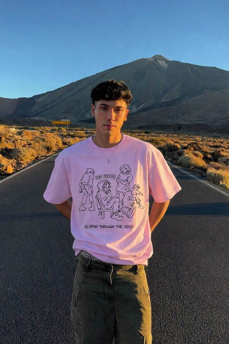 Off Supply Void Walkers Tee - Pink