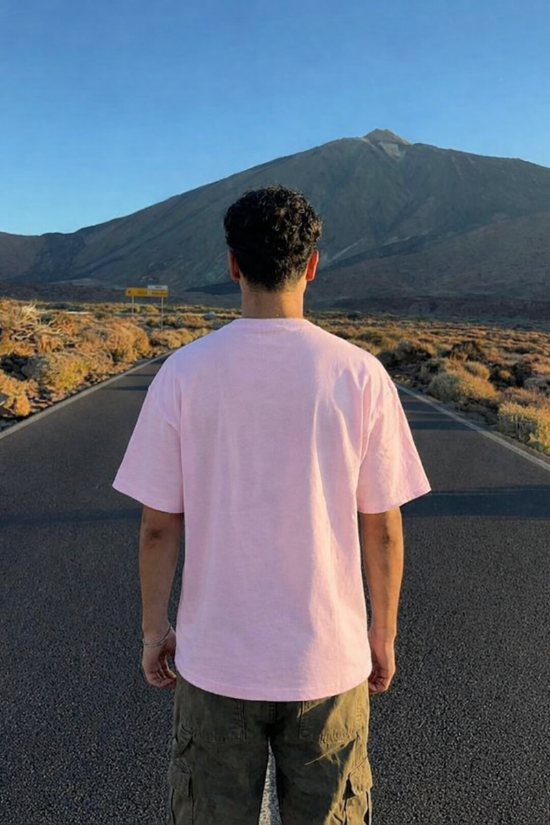 Off supply Devil Mode T- Shirt Pink