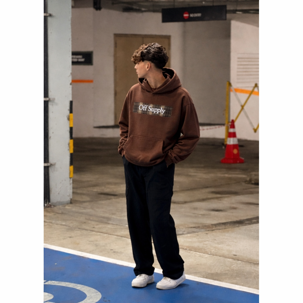 Off Supply Archive Cross Emblem Core Basics Hoodie v2