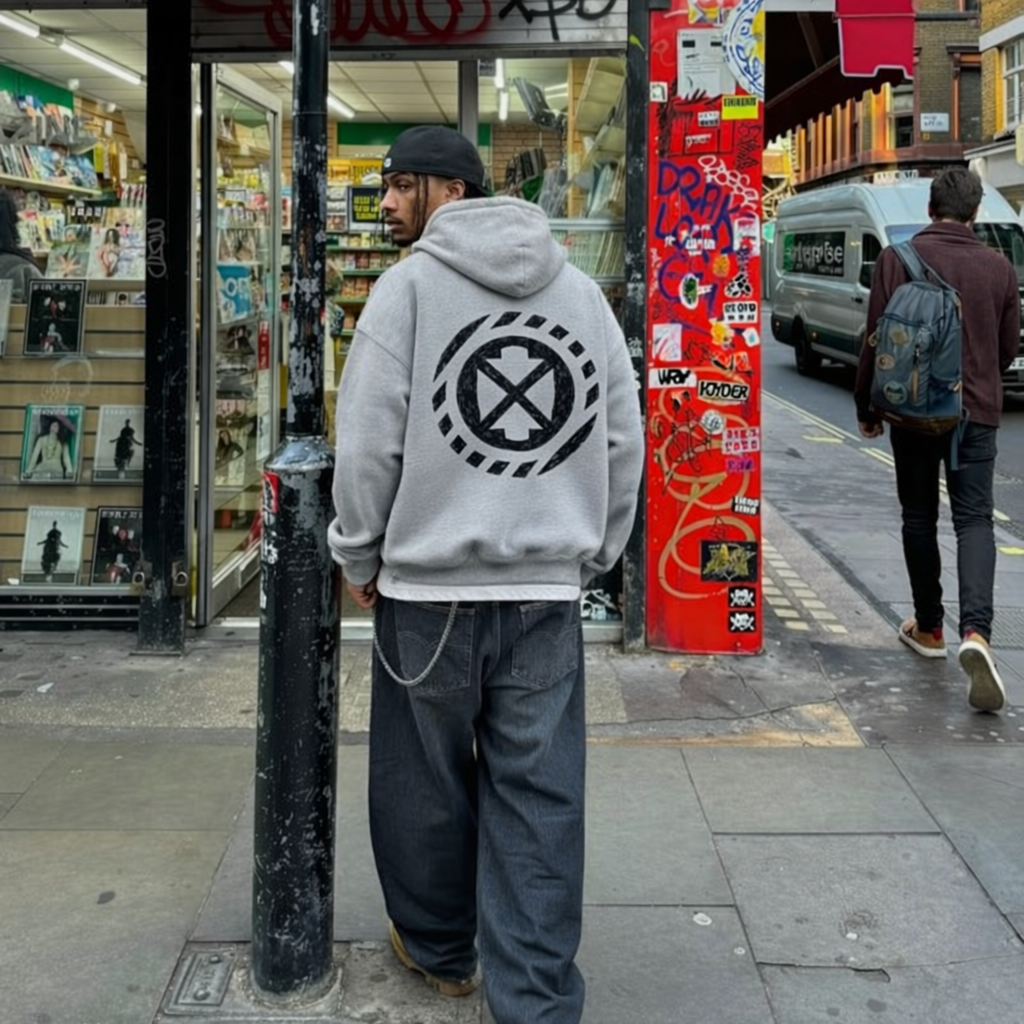 Off Supply Archive Cross Emblem Core Basics Hoodie