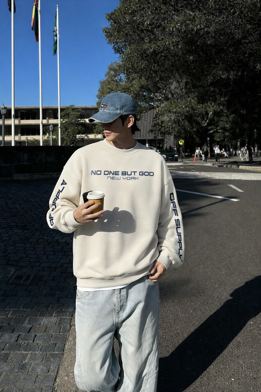 Off Supply Trust The Process Core Sweatshirt
