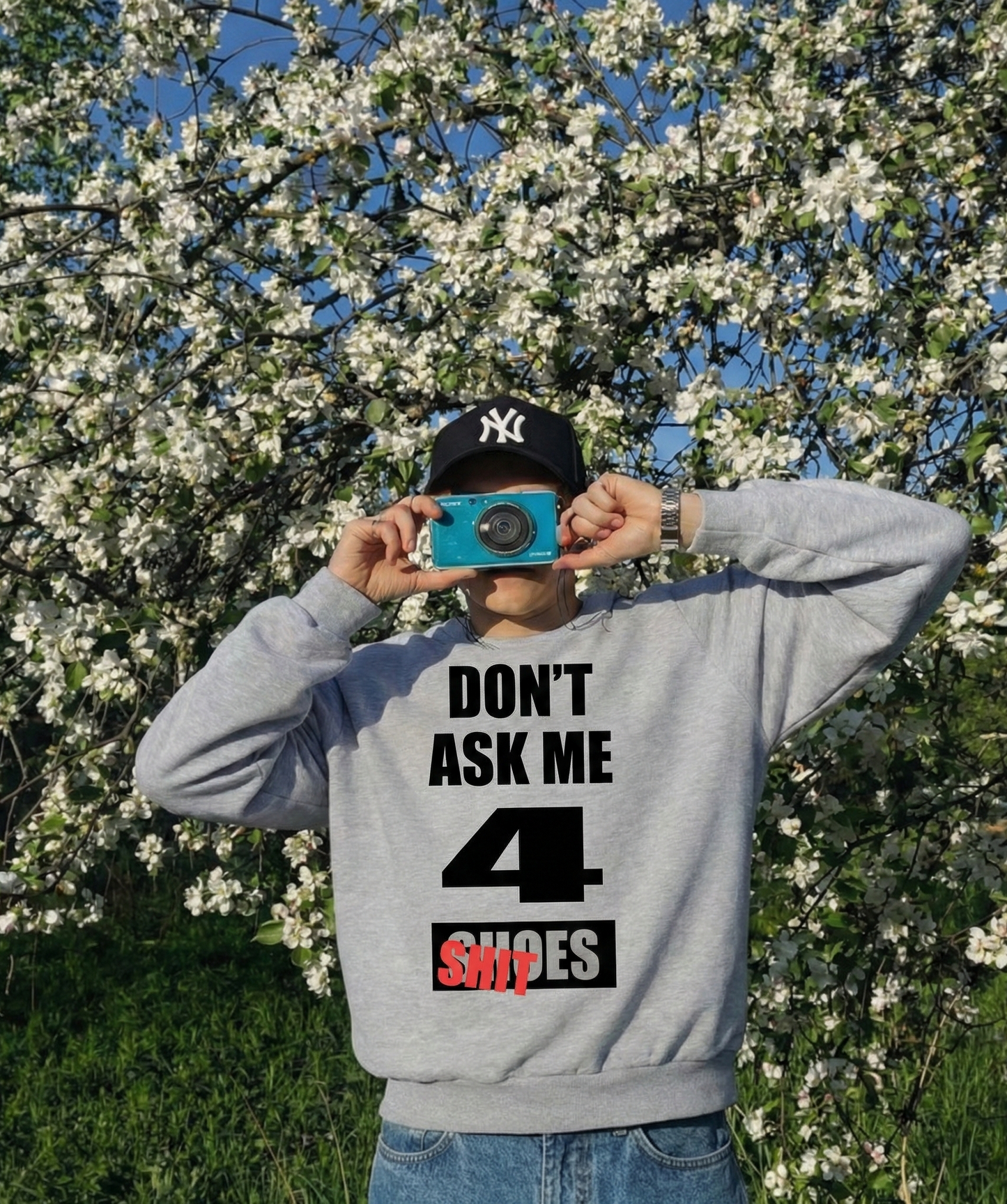 Off Supply Dont Ask Me 4 Shit Shoes Core Basics Sweatshirt