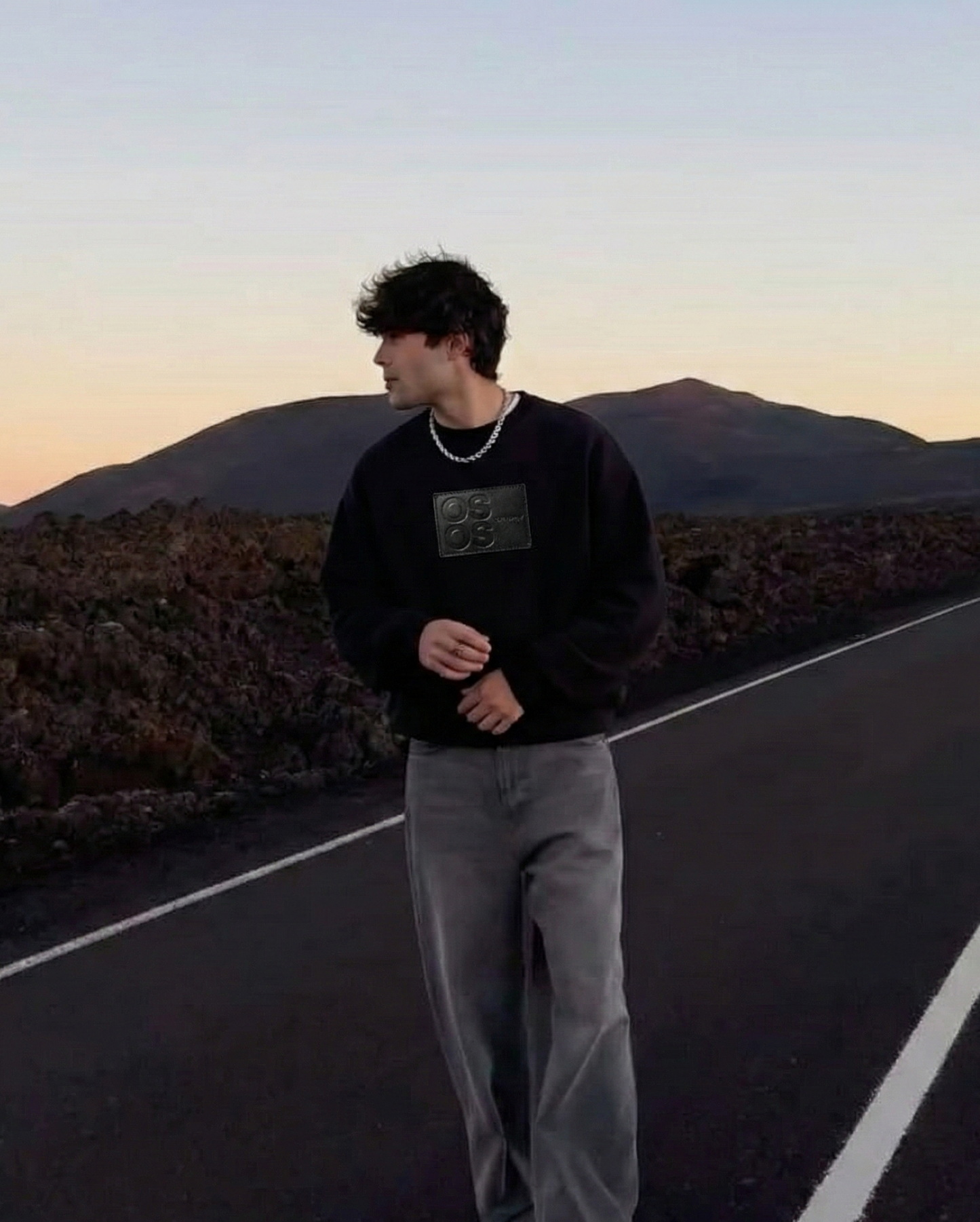 Off Supply Core OS Statement Patch Graphic Sweatshirt