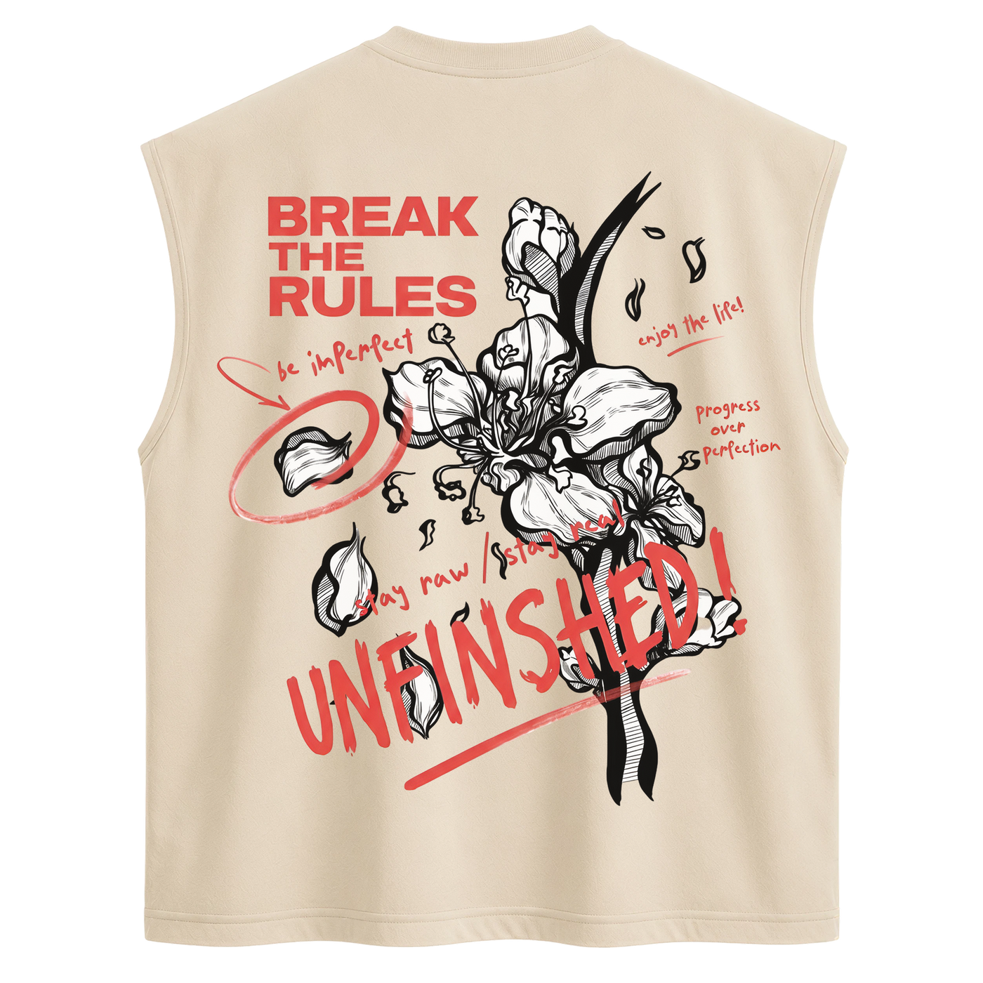 OFF SUPPLY BREAK THE RULE BEIGE TANK