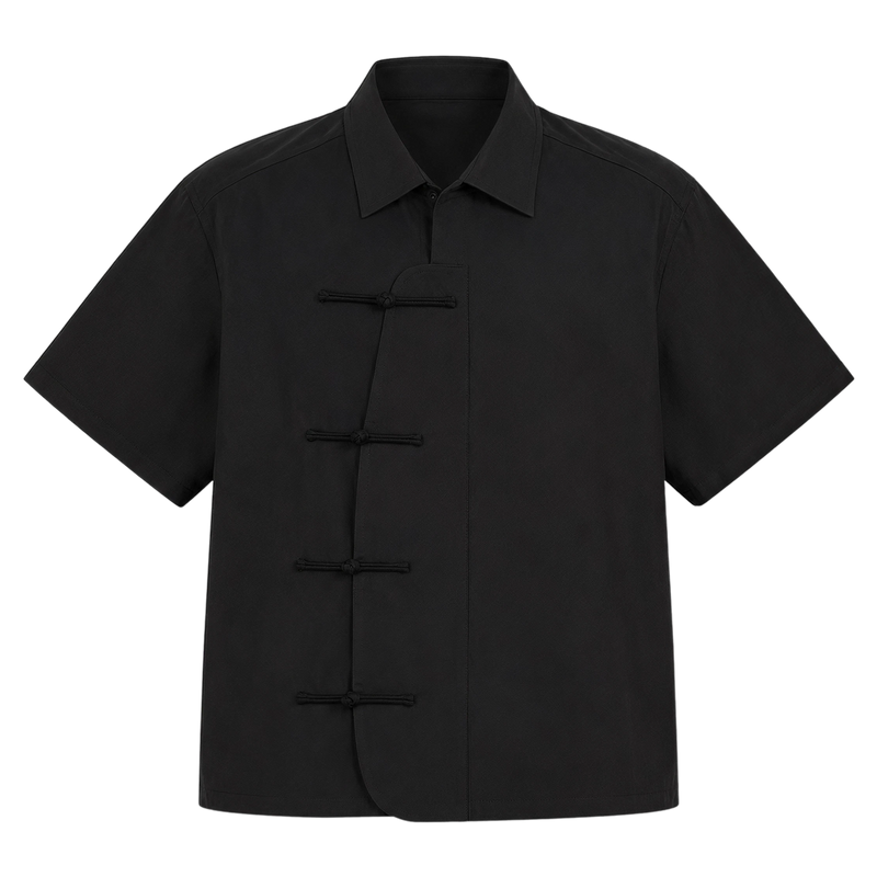 OFF SUPPLY CLASSIC HARMONY BLACK SHIRT