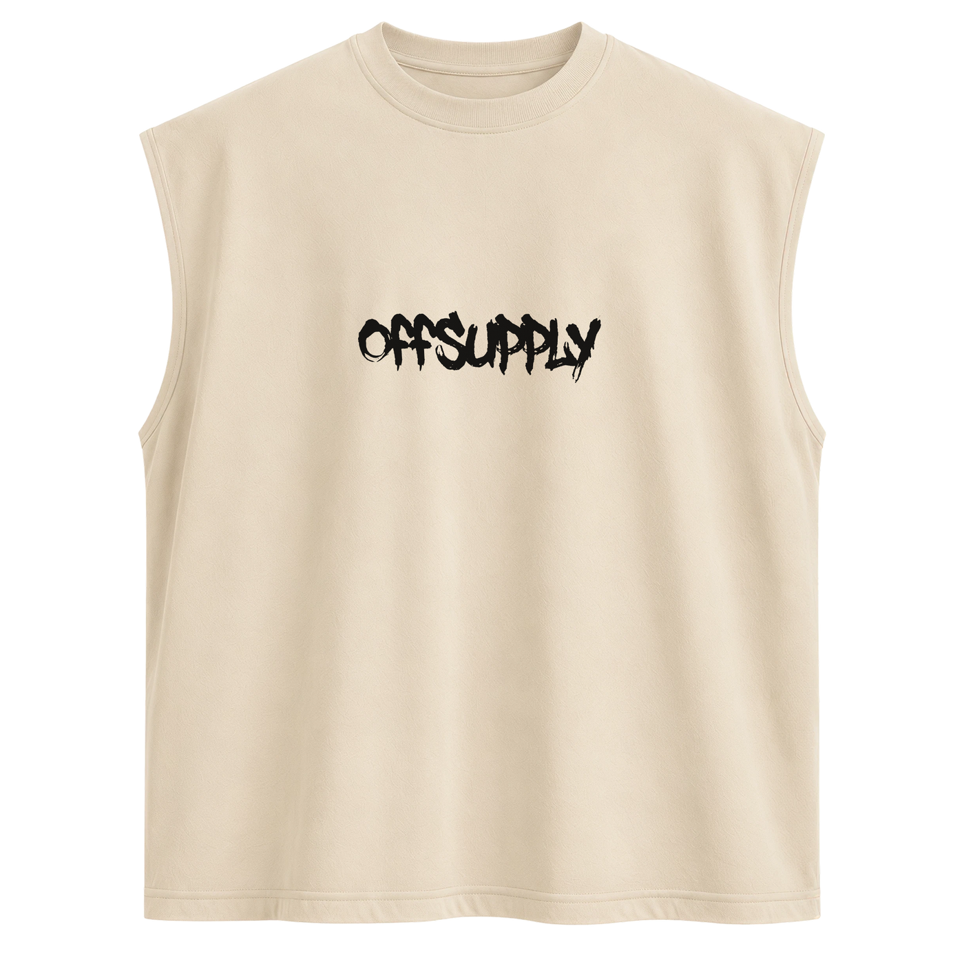 OFF SUPPLY CLUB BEIGE TANK
