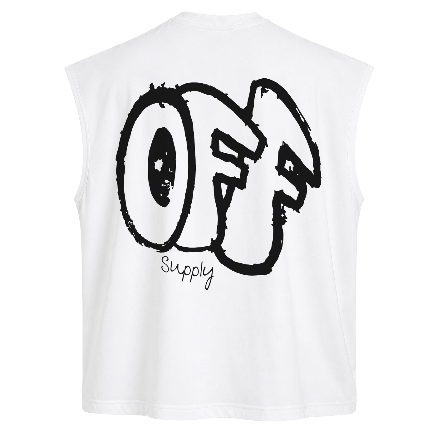 OFF SUPPLY CLUB WHITE TANK