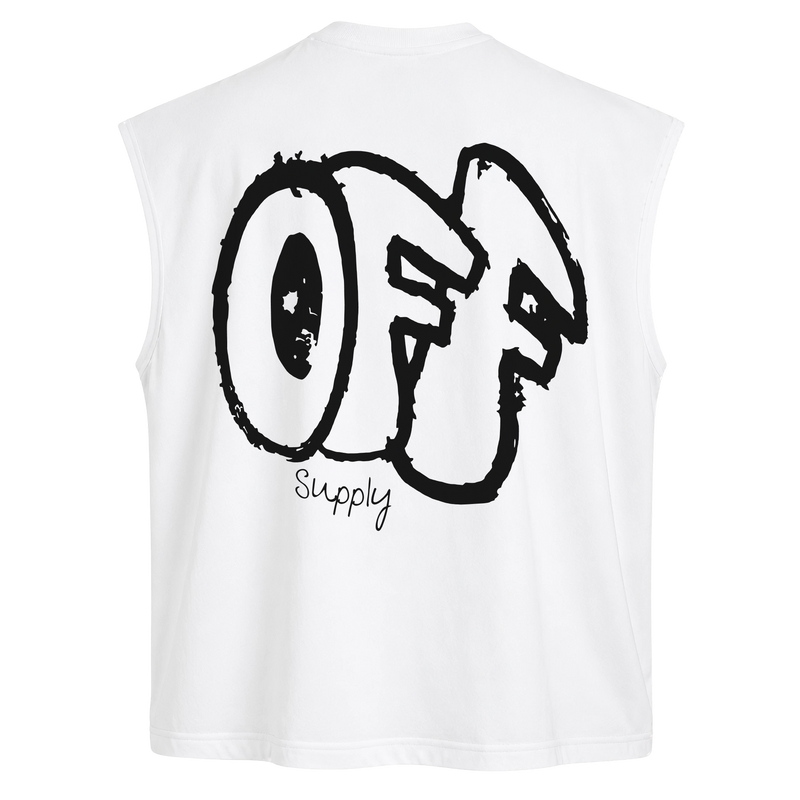 OFF SUPPLY CLUB WHITE TANK